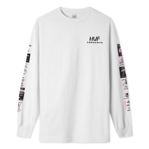 PITSTOP L/S TEE WHITE