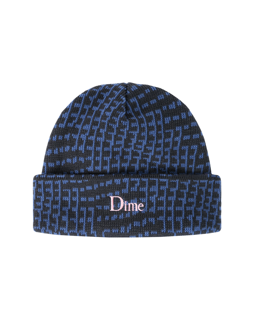Dime Classic Logo Warp Beanie Blue