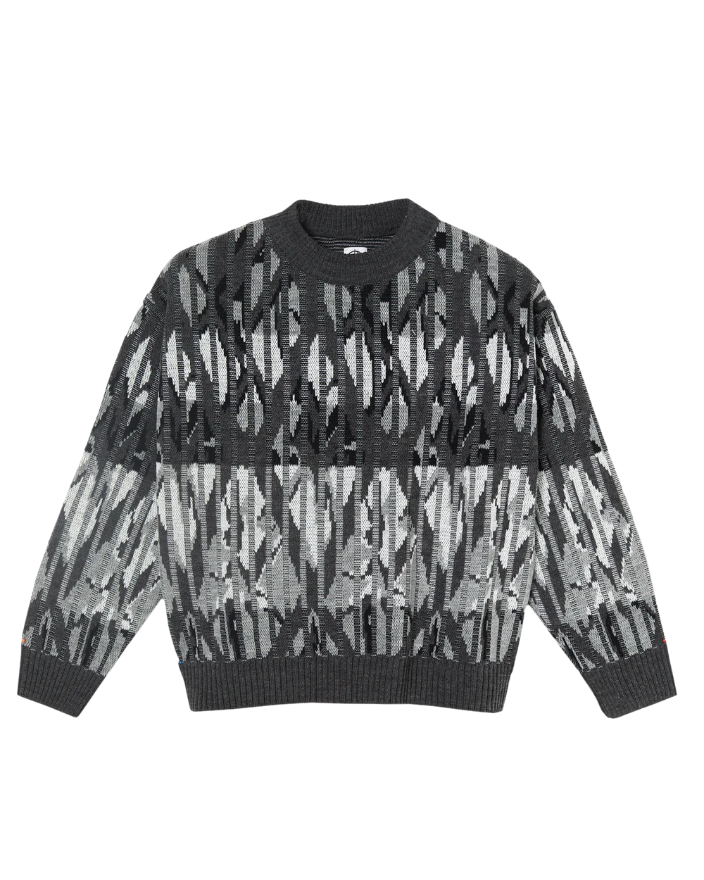 Paul Knit Sweater Black/Grey