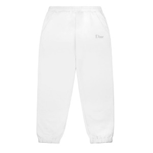 Dime Classic Small Logo Sweatpants WHITE