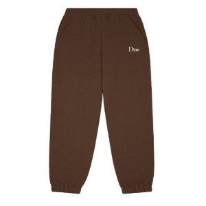 Dime Classic Small Logo Sweatpants STRAY BROWN
