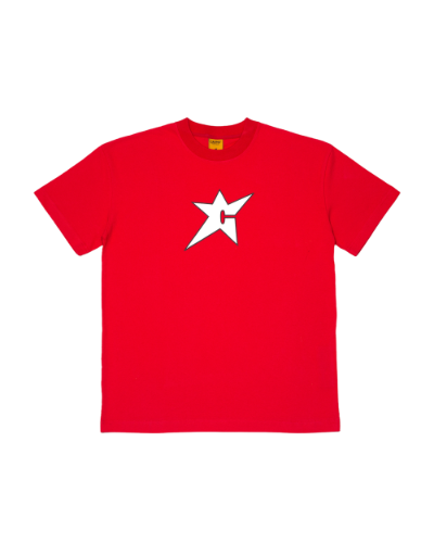 C-STAR LOGO TEE Red