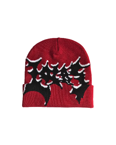 Electric Folded Beanie Red